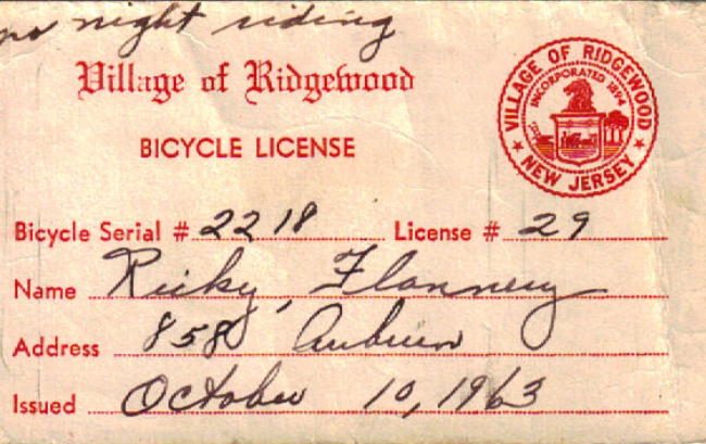 Ask i am traffic: Bicyclist Licensing